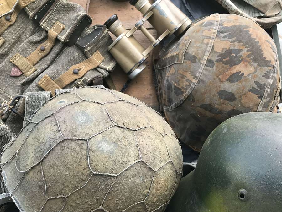 Reenactment Uniforms ,Helmets and equipment
