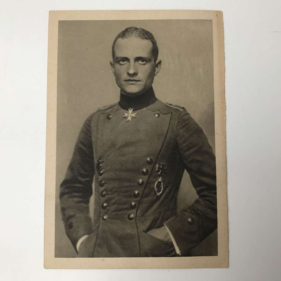 Postcard of Manfred Von Richthofen