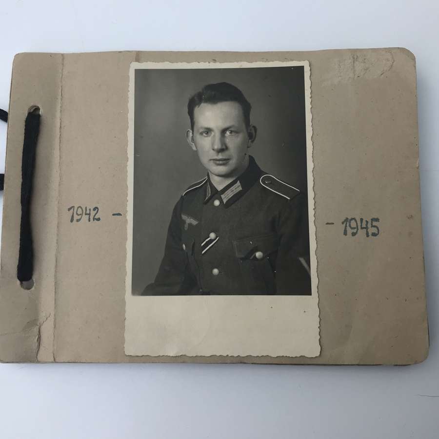 Mid war German Mountain troops photograph album