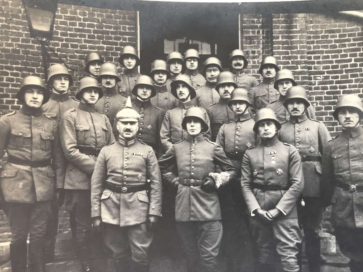 German officers group photo 1917