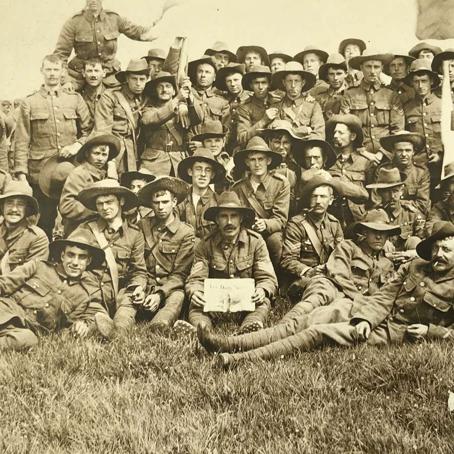 Photograph of Australian/ Commonwealth troops