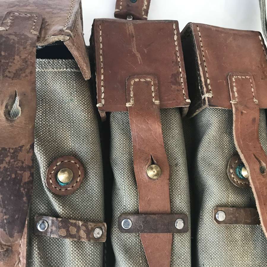 A pair Mp44 magazine pouches post war