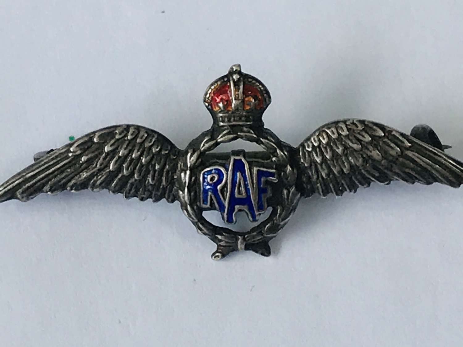 RAF Sliver sweetheart brooch