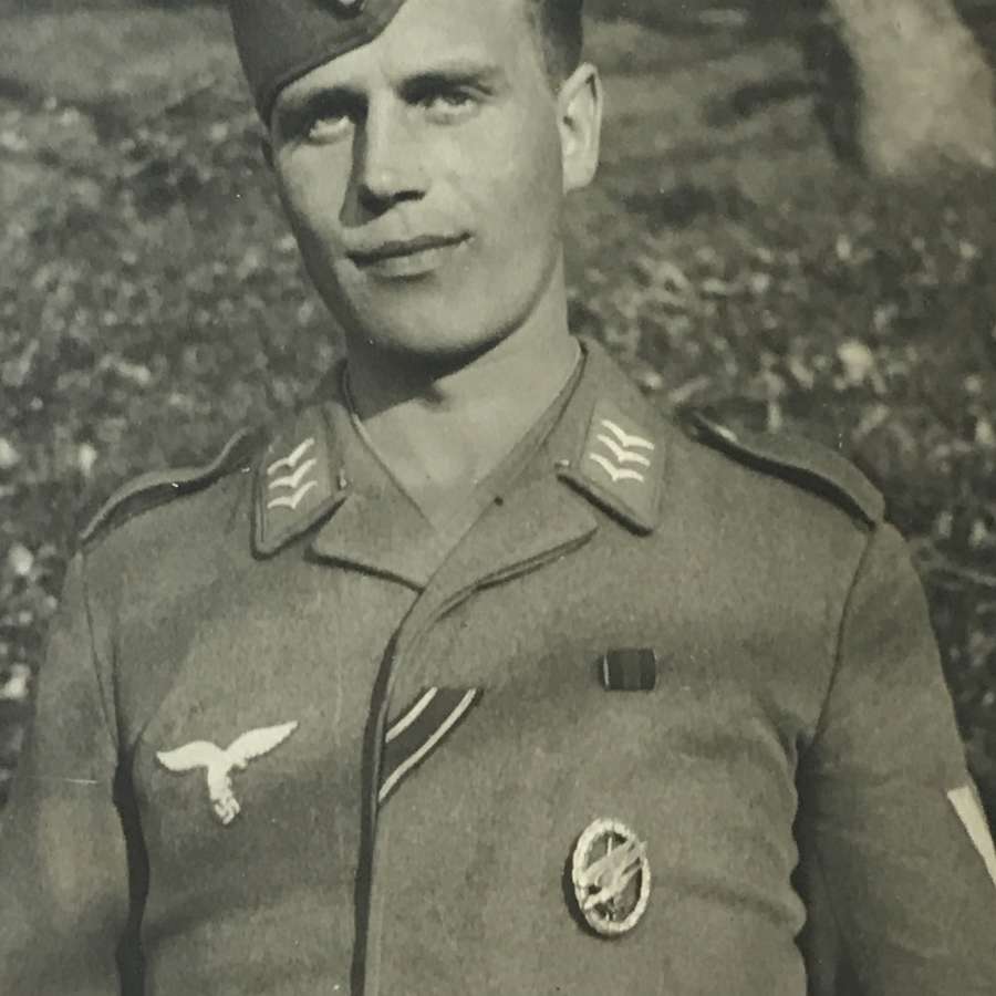 Portrait photo of a Fallschirmjager