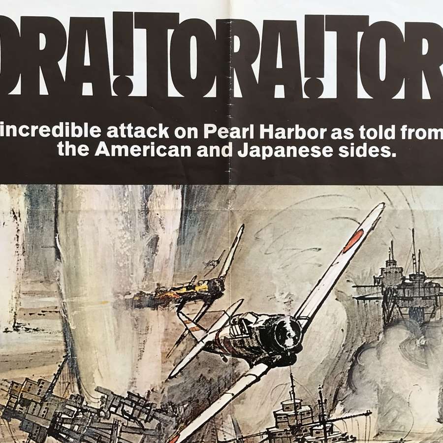 Tora,Tora,Tora film poster dated 1970