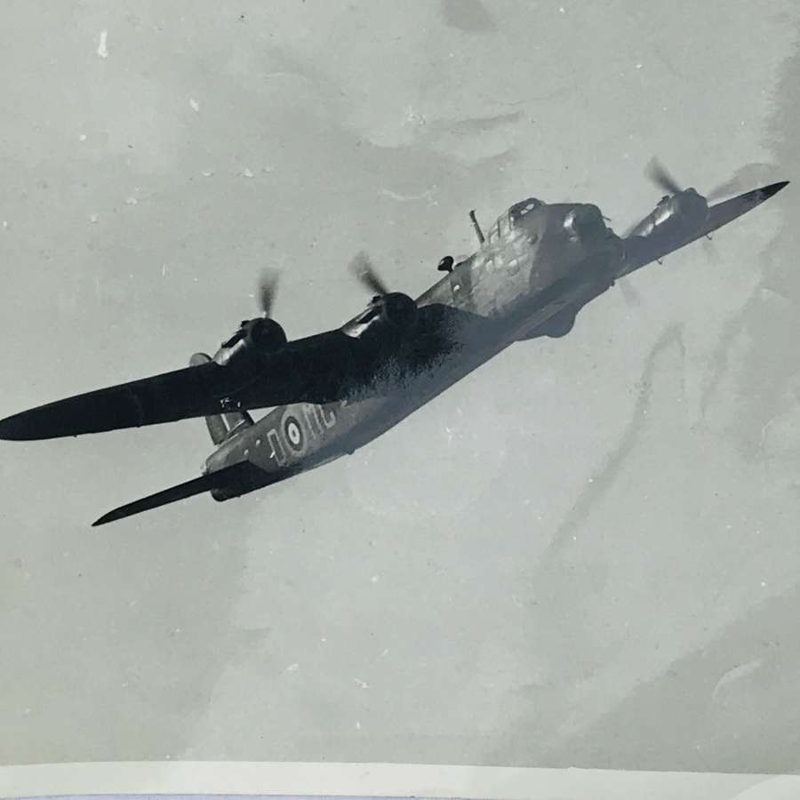 Air Ministry photograph of a Short Stirling bomber