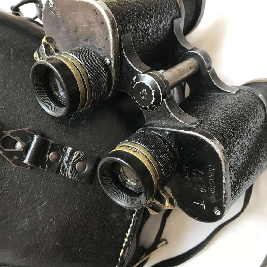7x50 bmk Army binoculars with case dated 1944