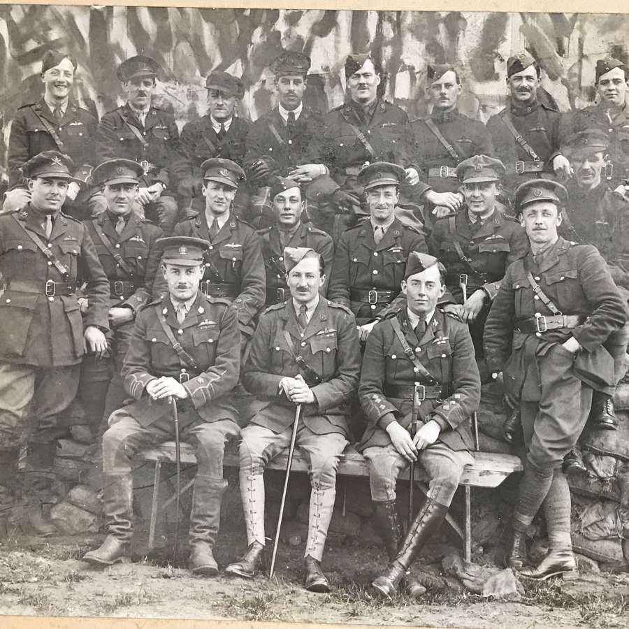 Image of Royal flying Corps officers