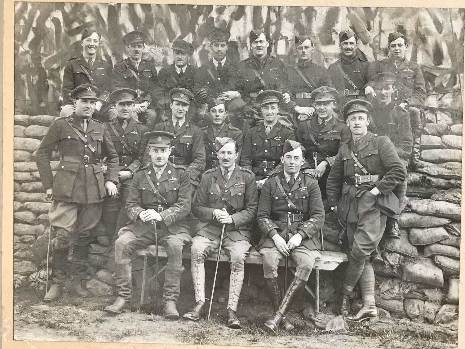 Image of Royal flying Corps officers