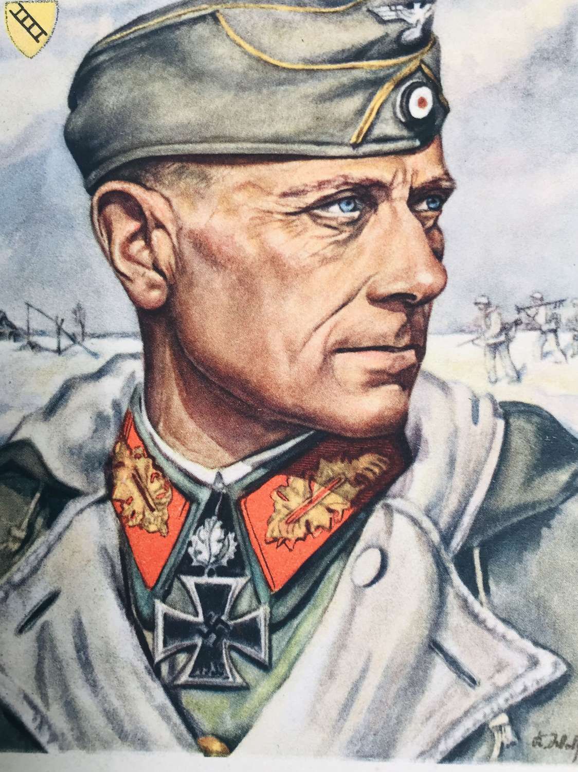 A Postcard Of genralleutnant Von  Lützow