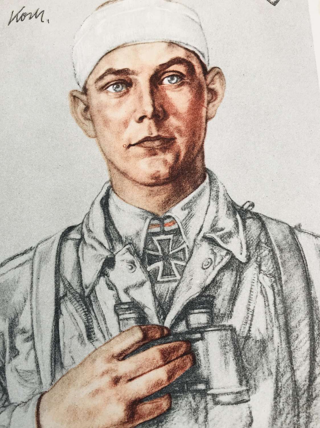 Willrich postcard of Major Koch