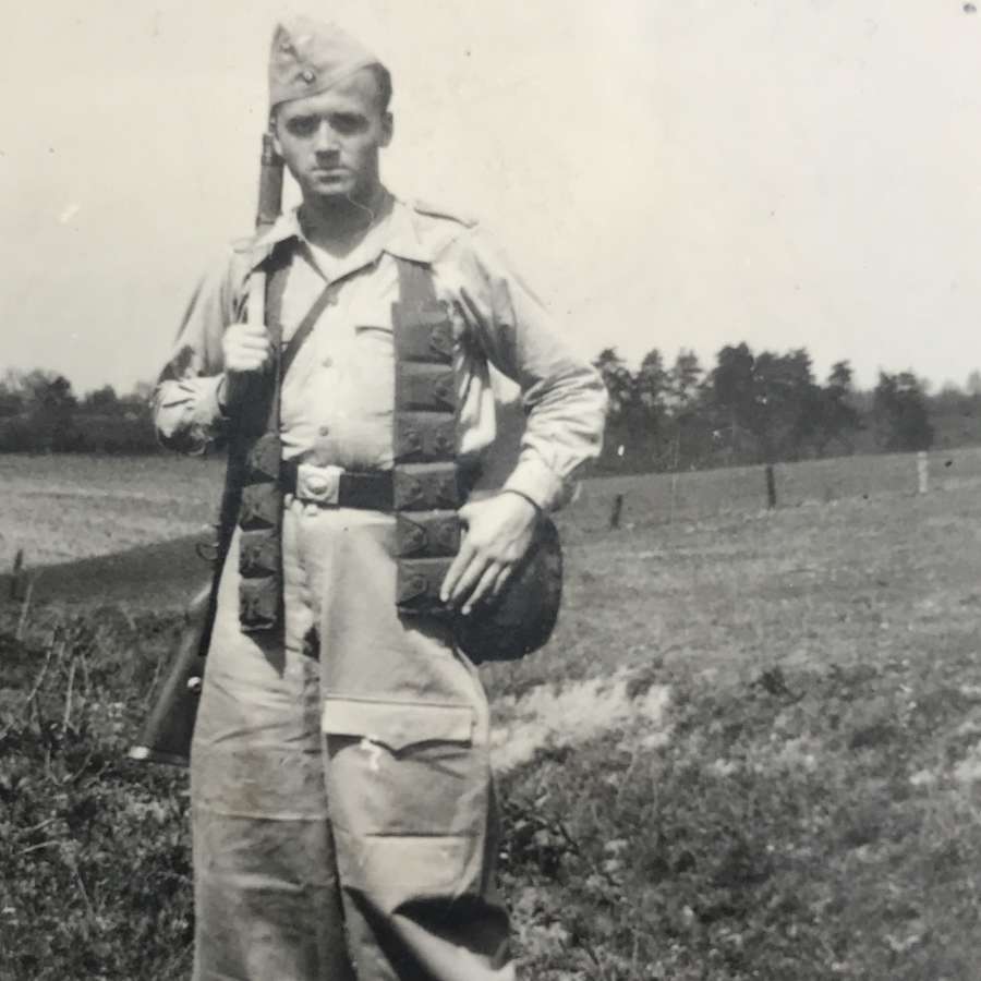 Fallschirmjager with k98 bandolier