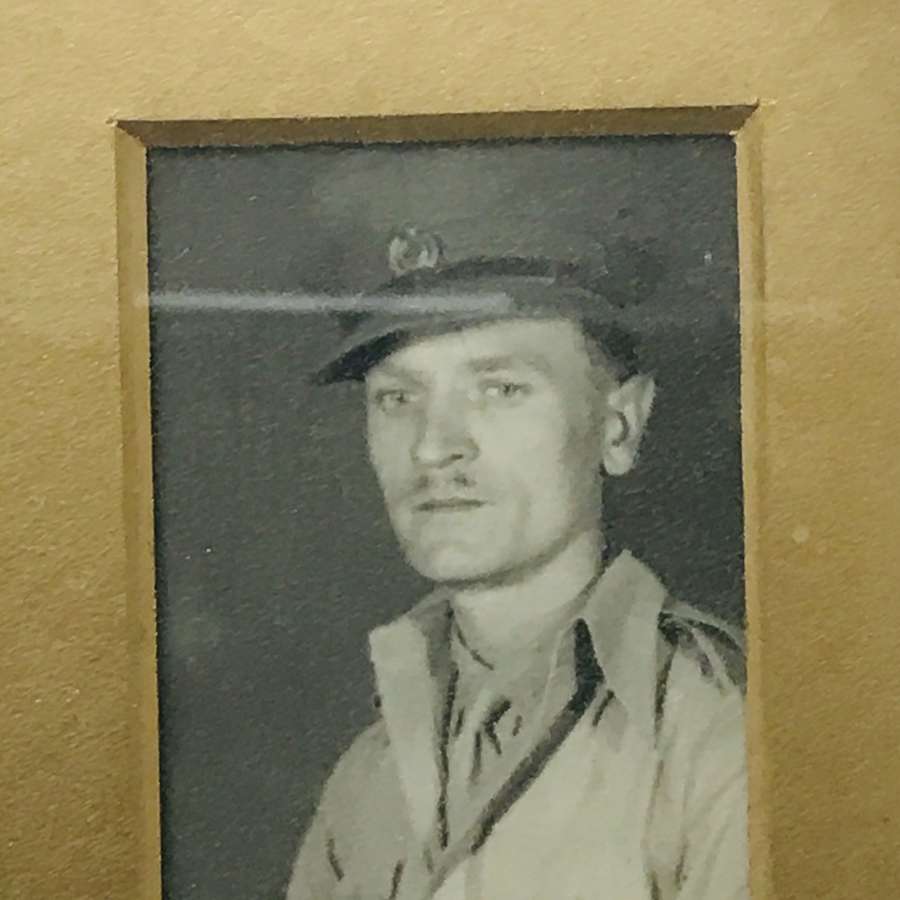 British army photo group from Burma 1946
