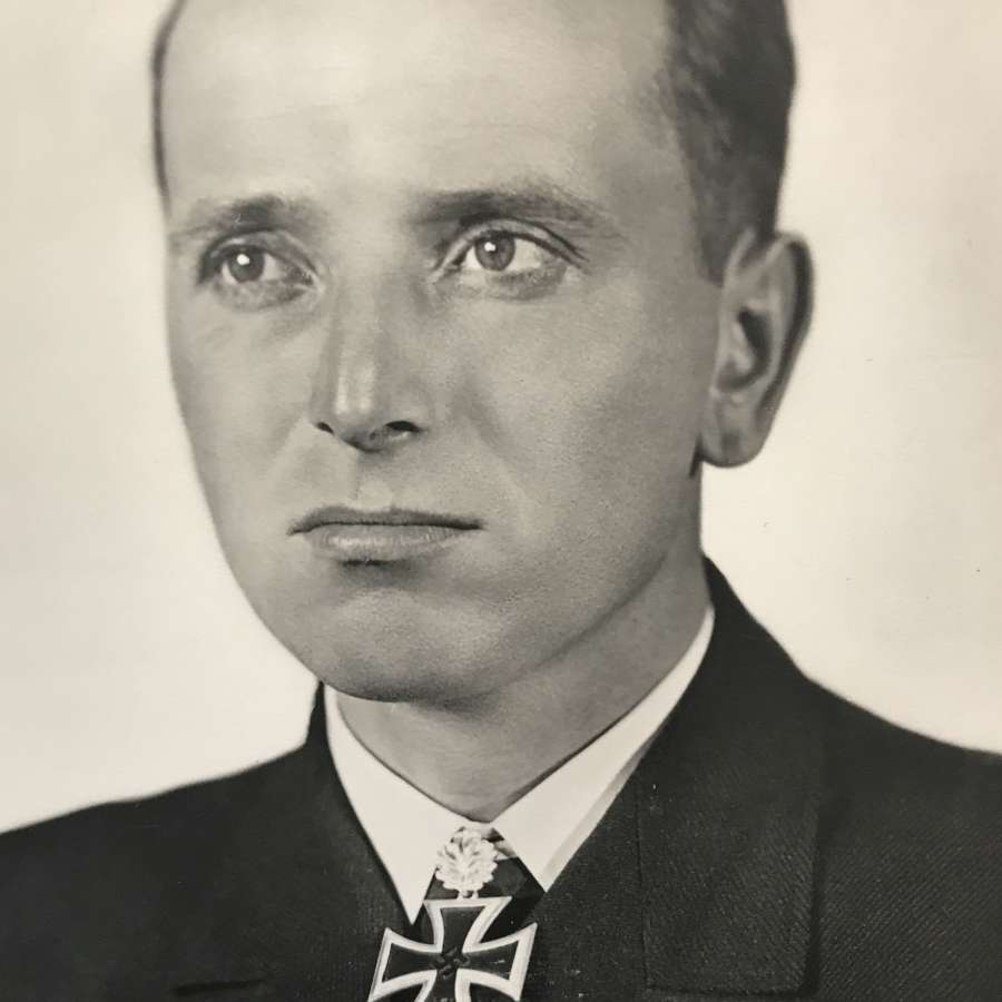 Postcard of U boat ace Otto Kretschmer