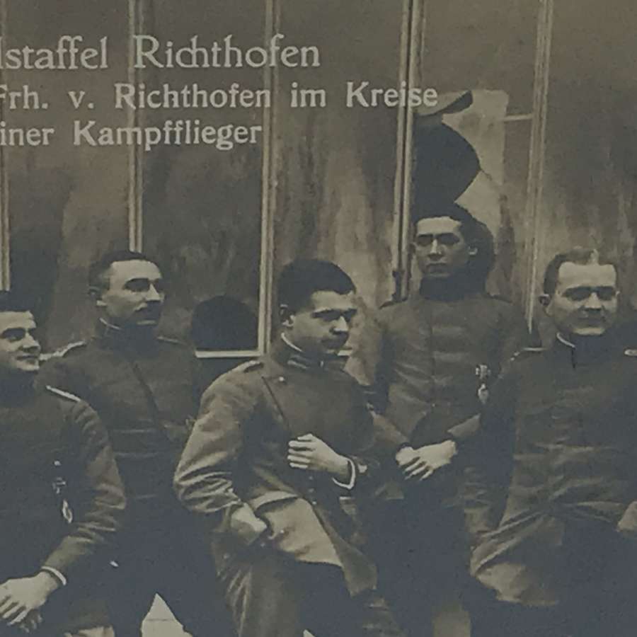 Sanke postcard of Jagdstaffel Richthofen