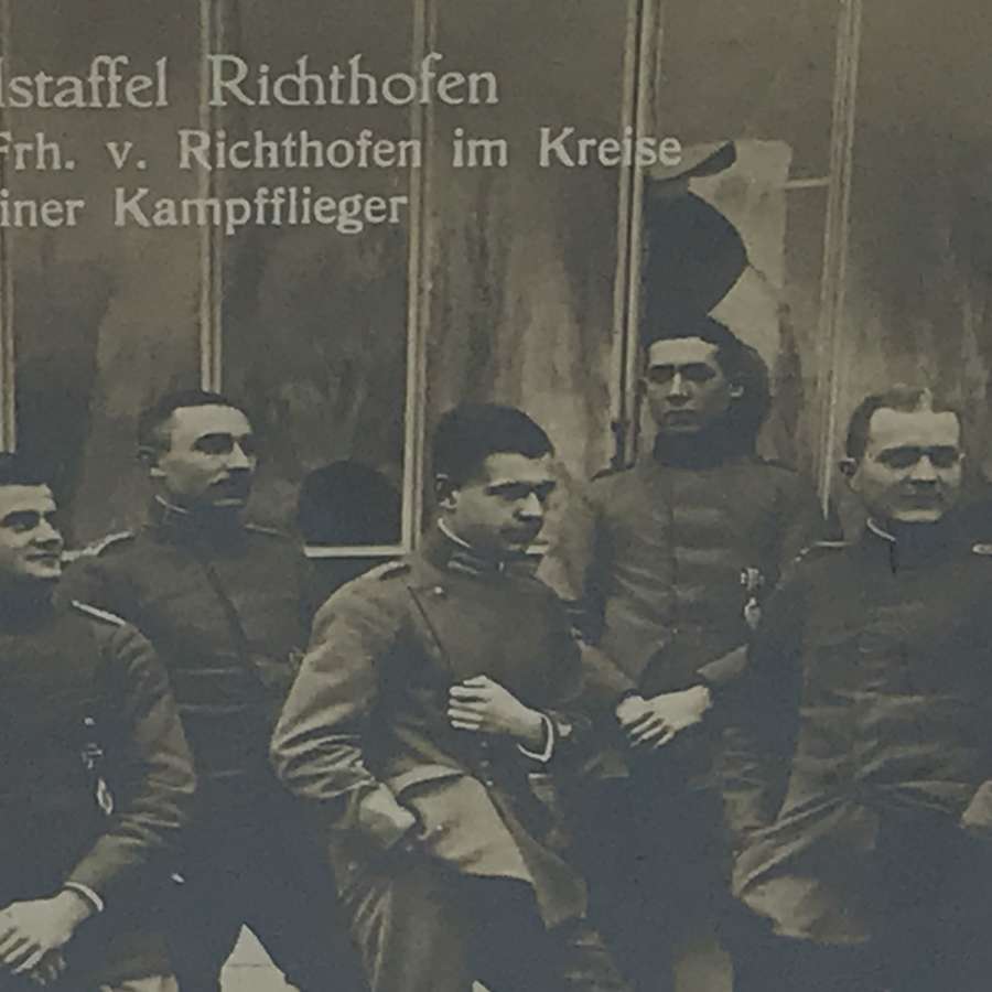 Sanke postcard of Jagdstaffel Richthofen