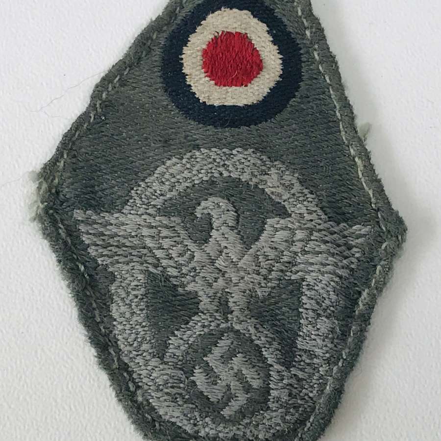 Police Bevo  Insignia removed from cap