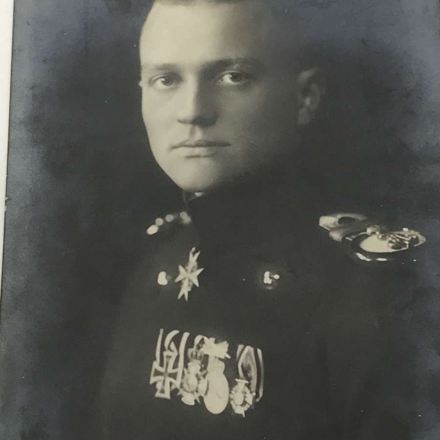 Von Richthofen Sanke postcard