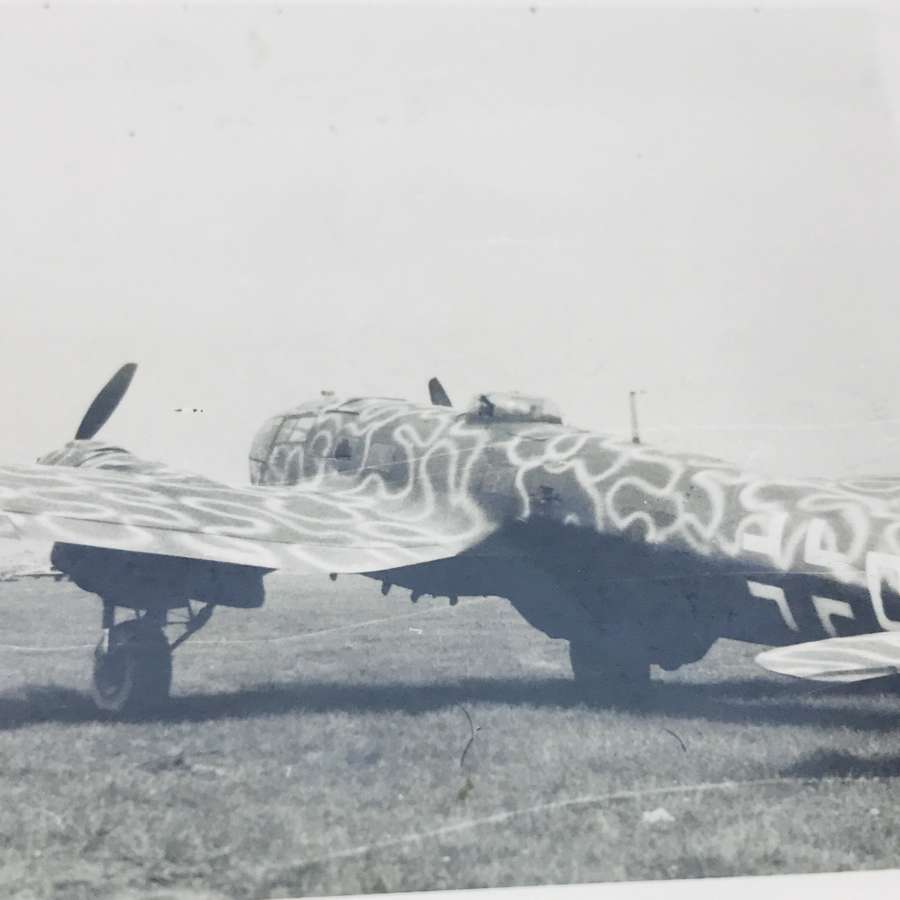 Heinkel HE111 with late war camouflaged