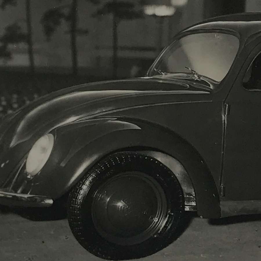 VW KDF beetle postcard 1939