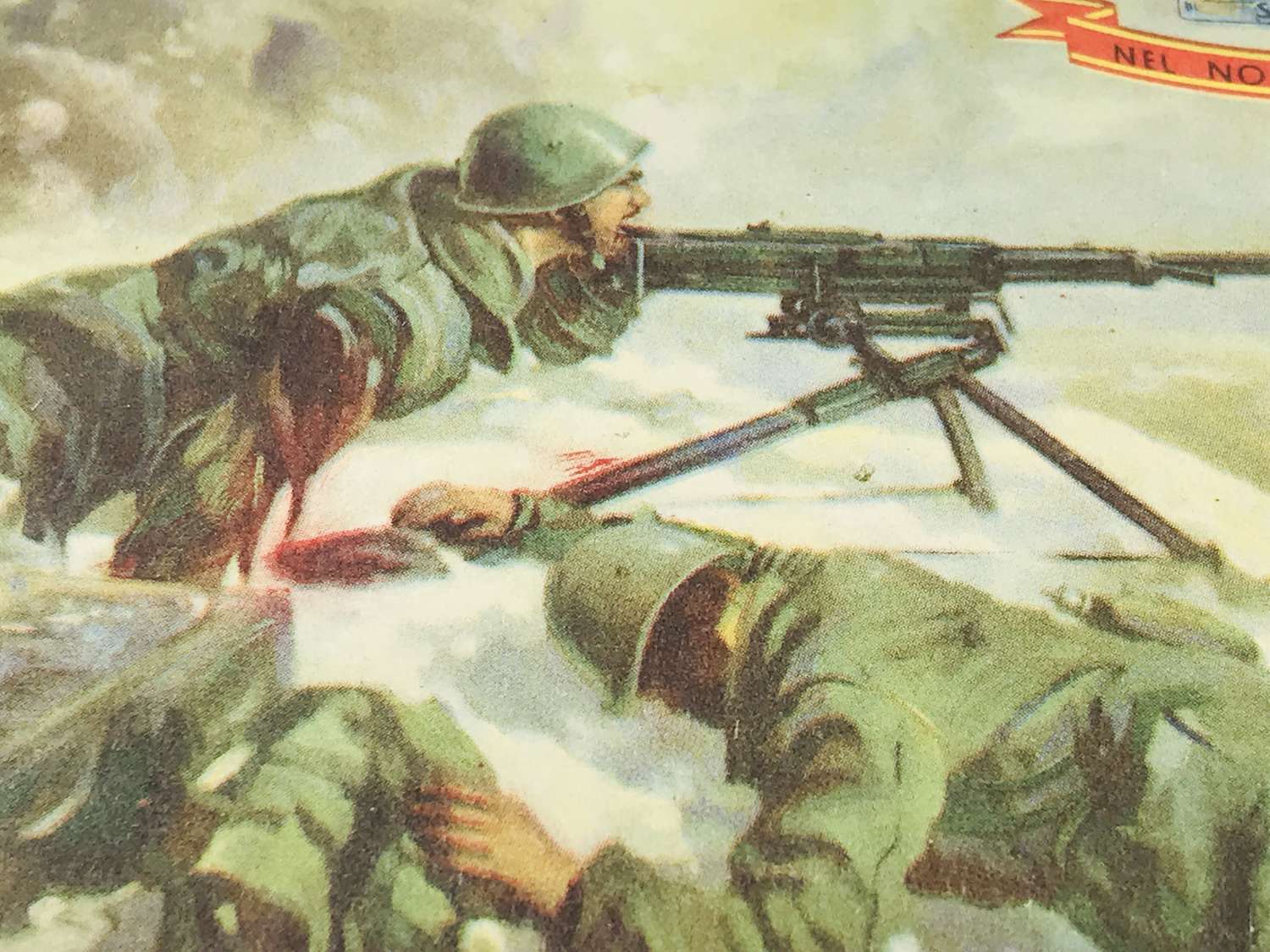 Italian propaganda postcard