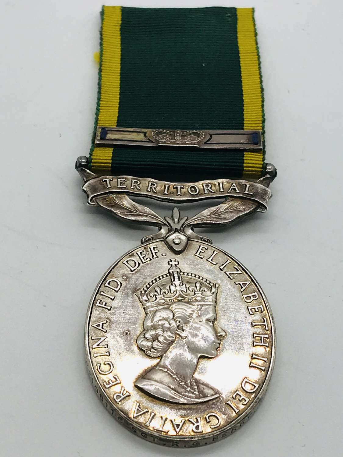 Queens territorial efficiency medal and bar