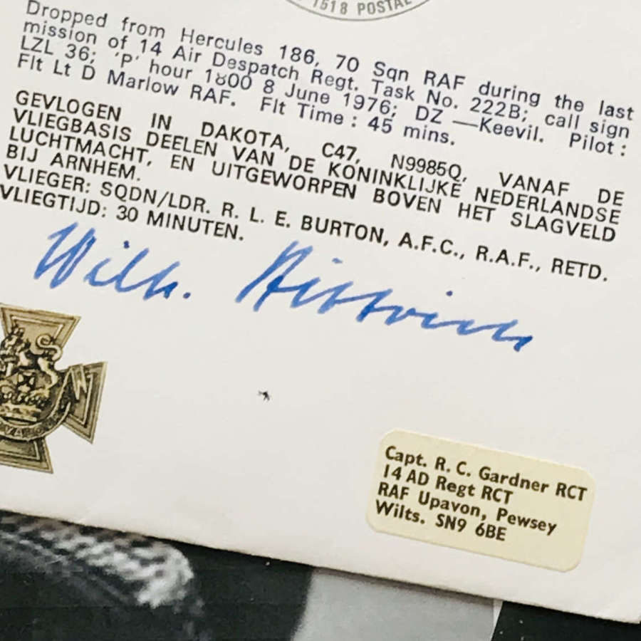 Wilhelm Bittrich Autograph Arnhem 1944