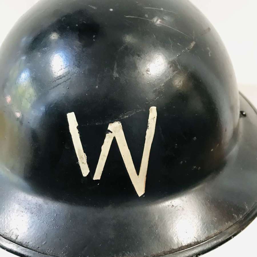 1940 Air raid warden’s helmet