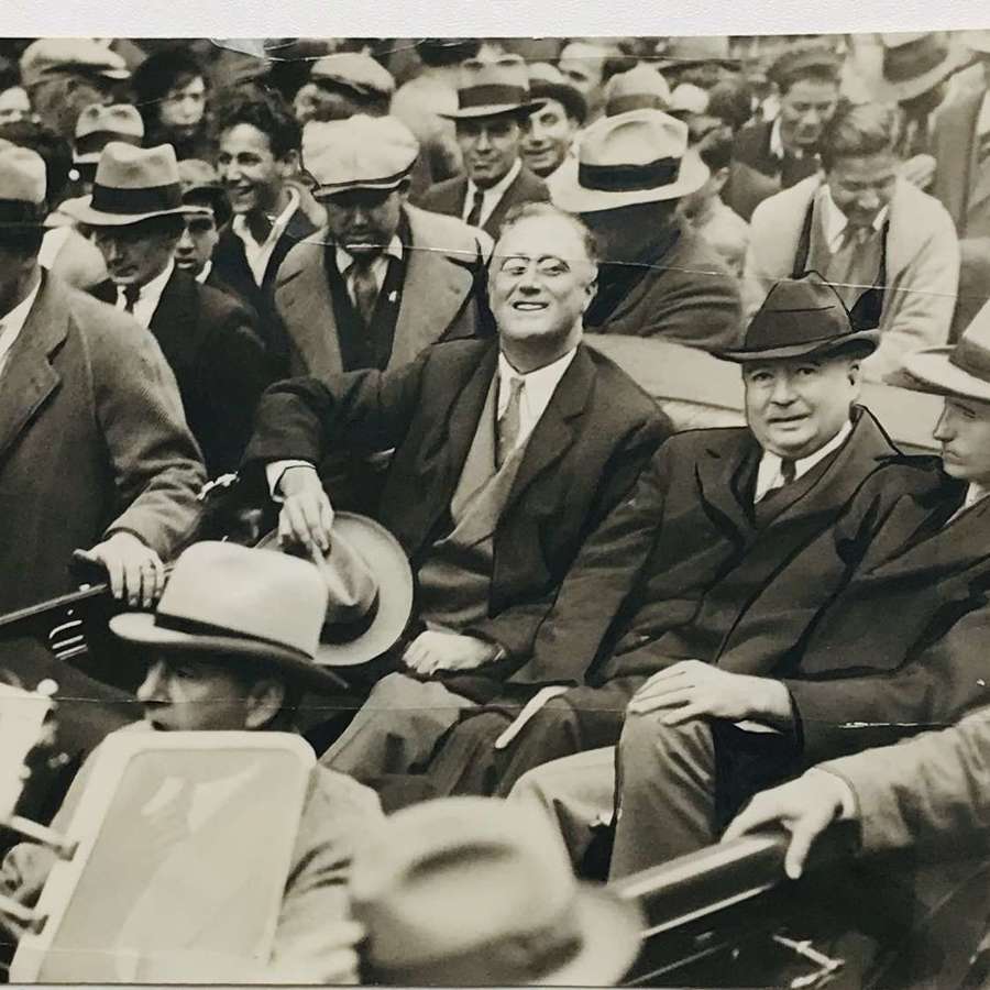 Franklin D Roosevelt photograph pre-1933