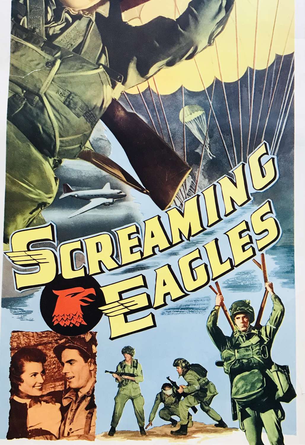 Screaming Eagle film poster 1956