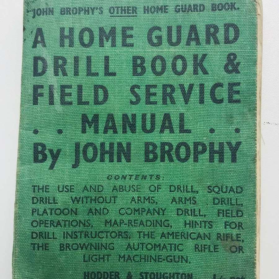 Home guard and field service manual dated  April 1941