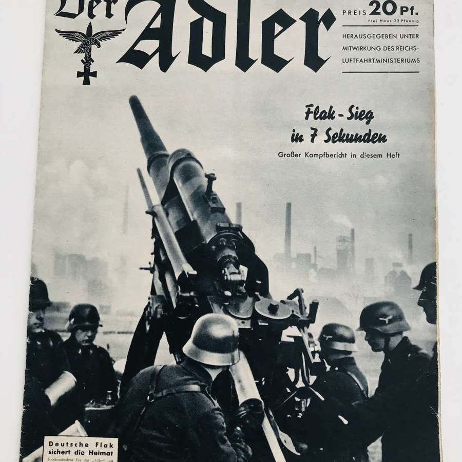Luftwaffe  Alder magazine dated 14th of November 1939