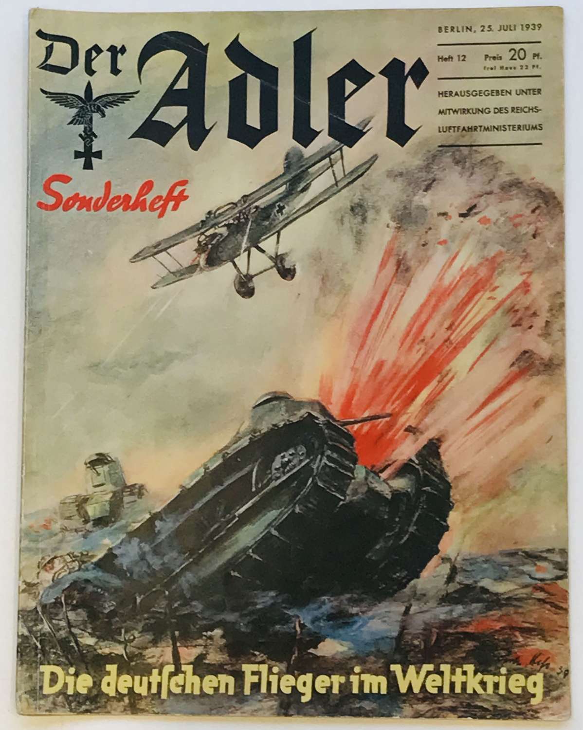 Alder magazine dated July 1939