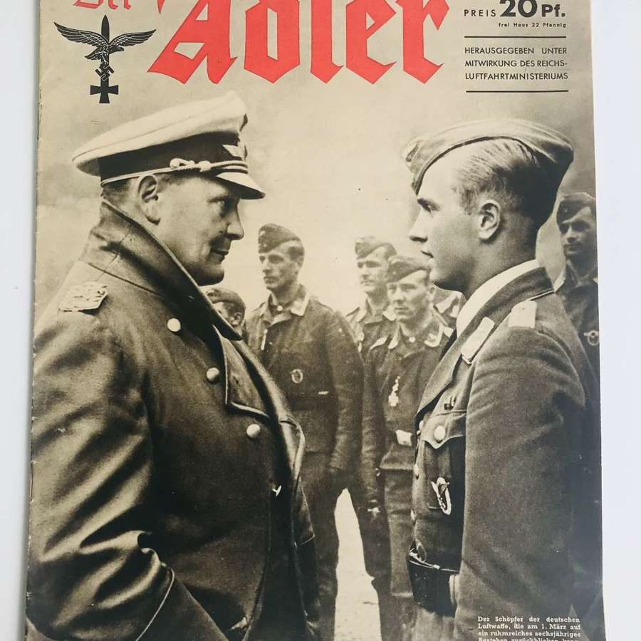A copy of the Luftwaffe magazine (Alder)