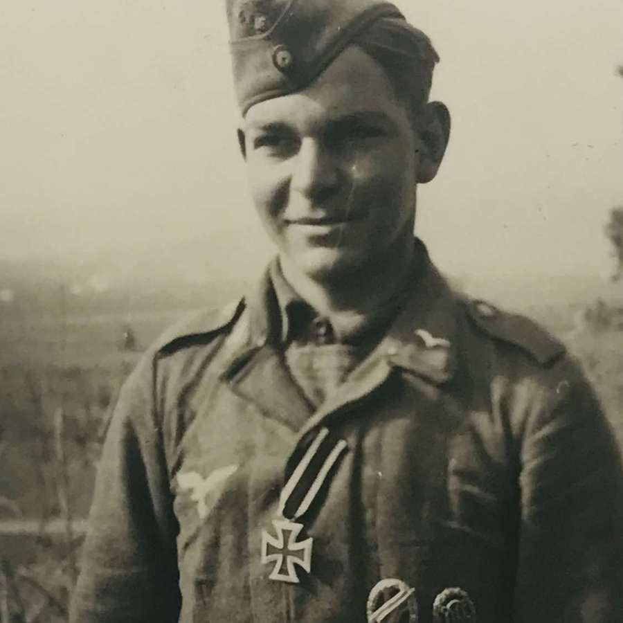 A Photo of a young Veteran Fallschirmjager