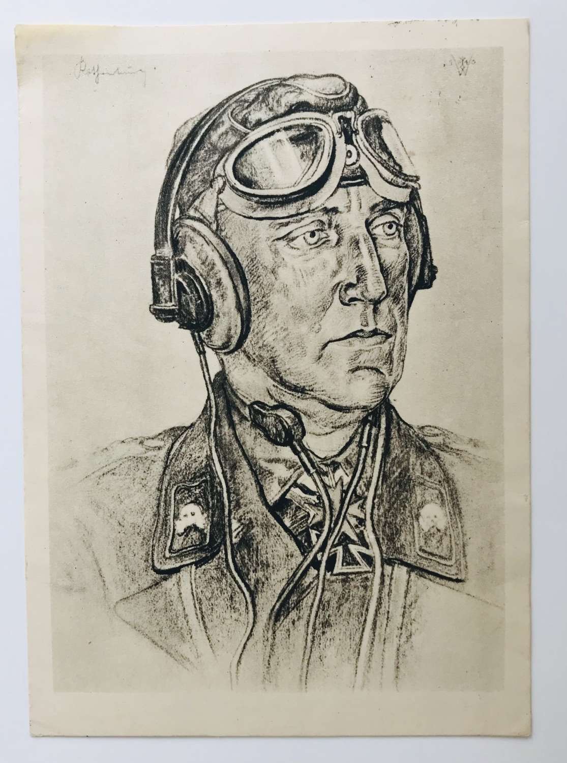 Oberst Rothenburg Willrich card 1943