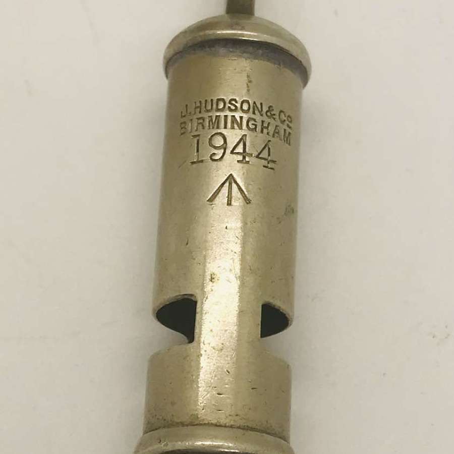 J Hudson & Co  Birmingham Whistle dated, 1944