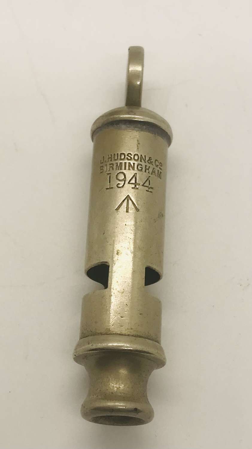 J Hudson & Co  Birmingham Whistle dated, 1944