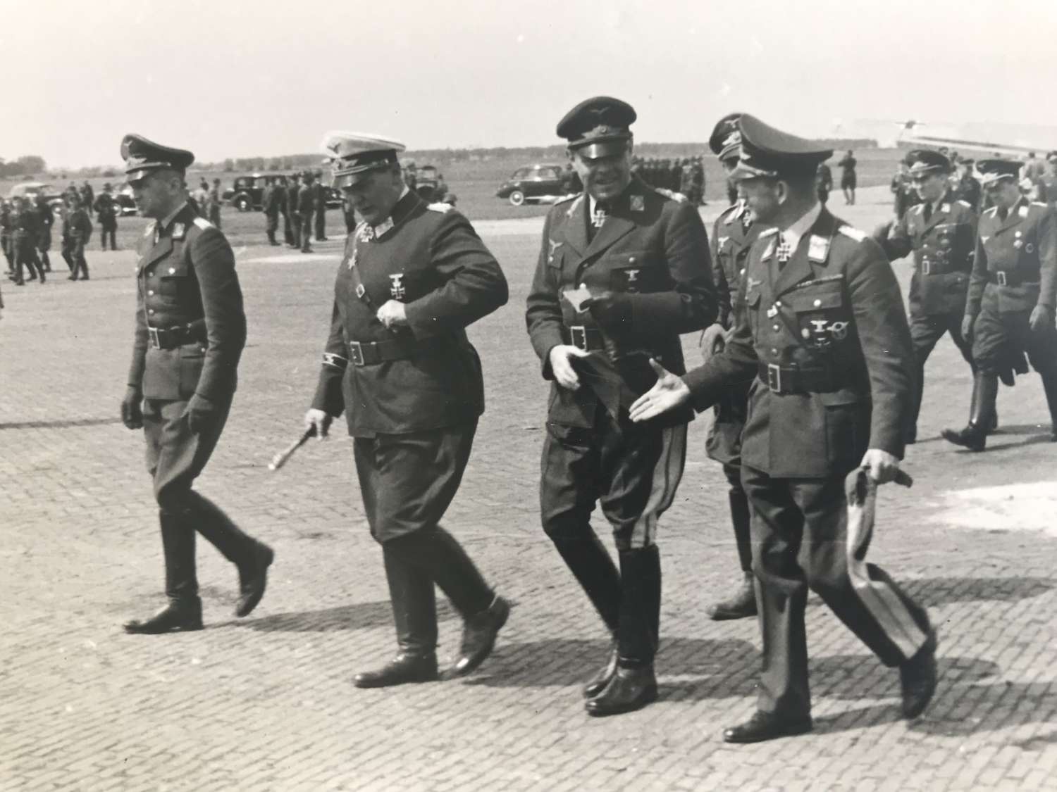 Photo of Hermann Goring with Albert Kesselring, 1940