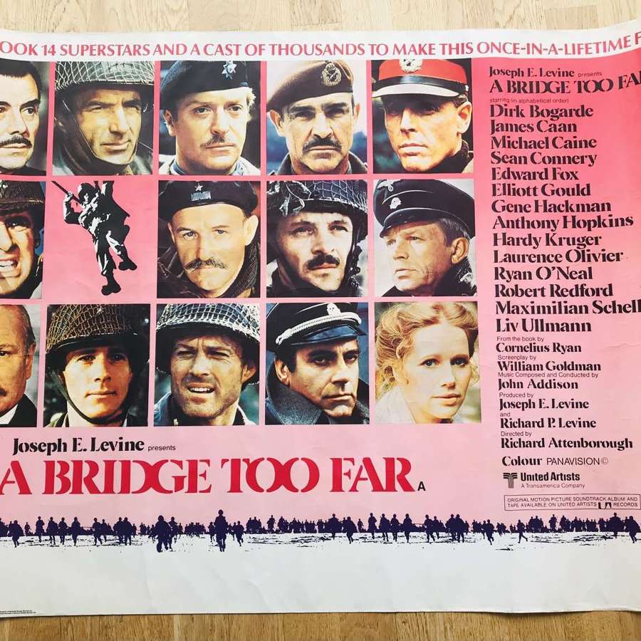 A Bridge too far film poster