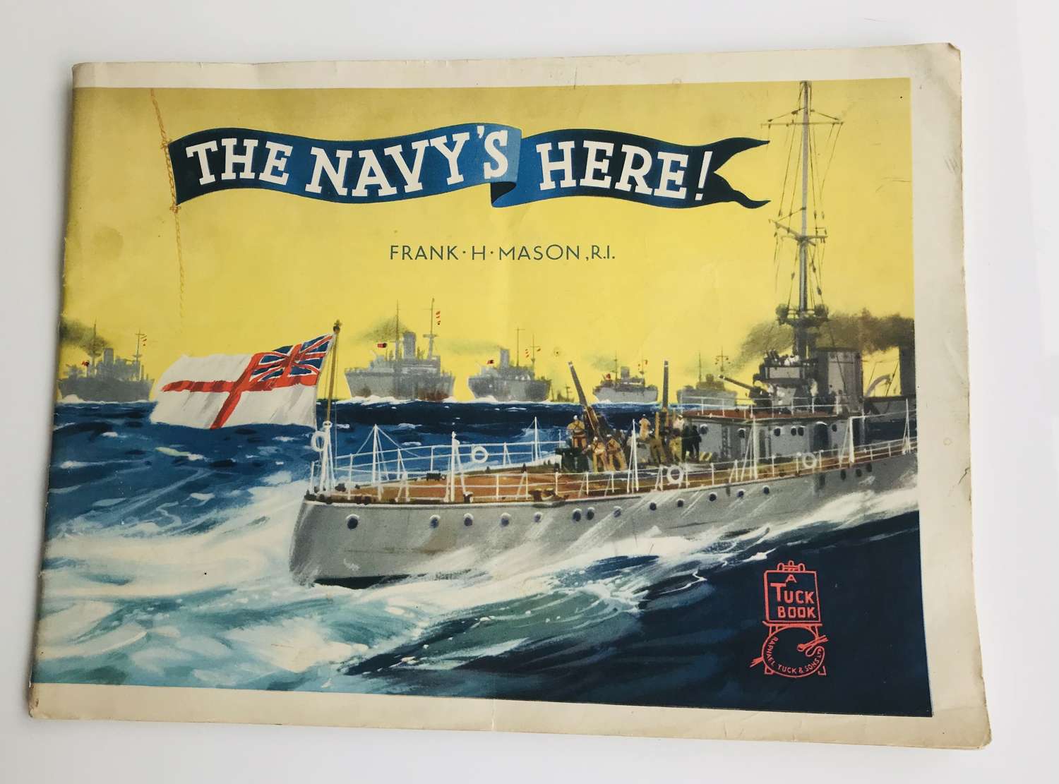 The Navy’s here published by Tuck and Sons, 1943