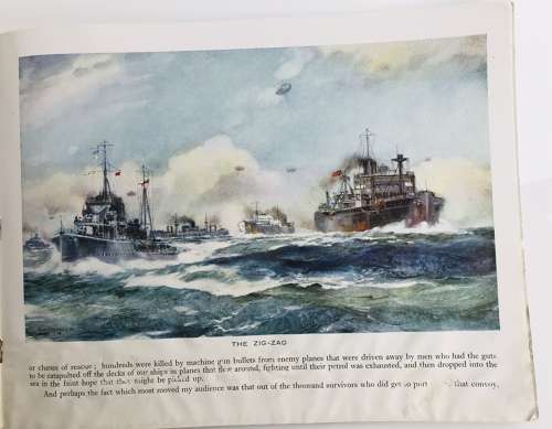 A copy of (with the merchant Navy) published, 1942