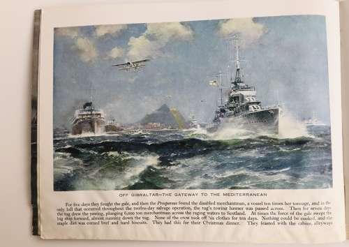A copy of (with the merchant Navy) published, 1942