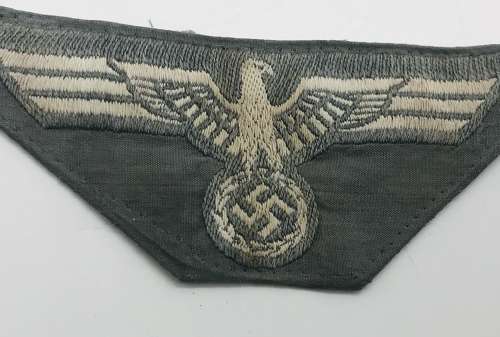 Early German army breast eagle