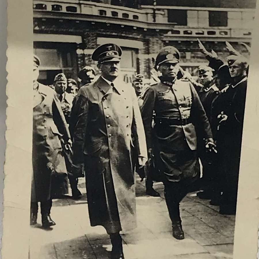 Hitler, in Brussels, 1940