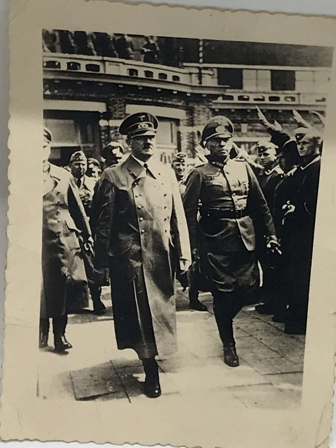 Hitler, in Brussels, 1940