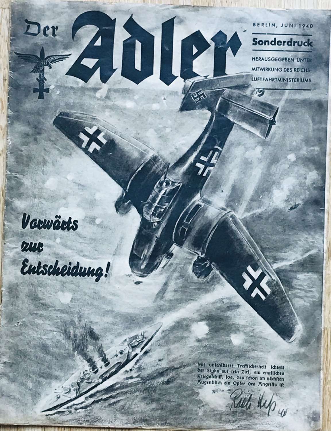 Alder magazine, dated, June 1940