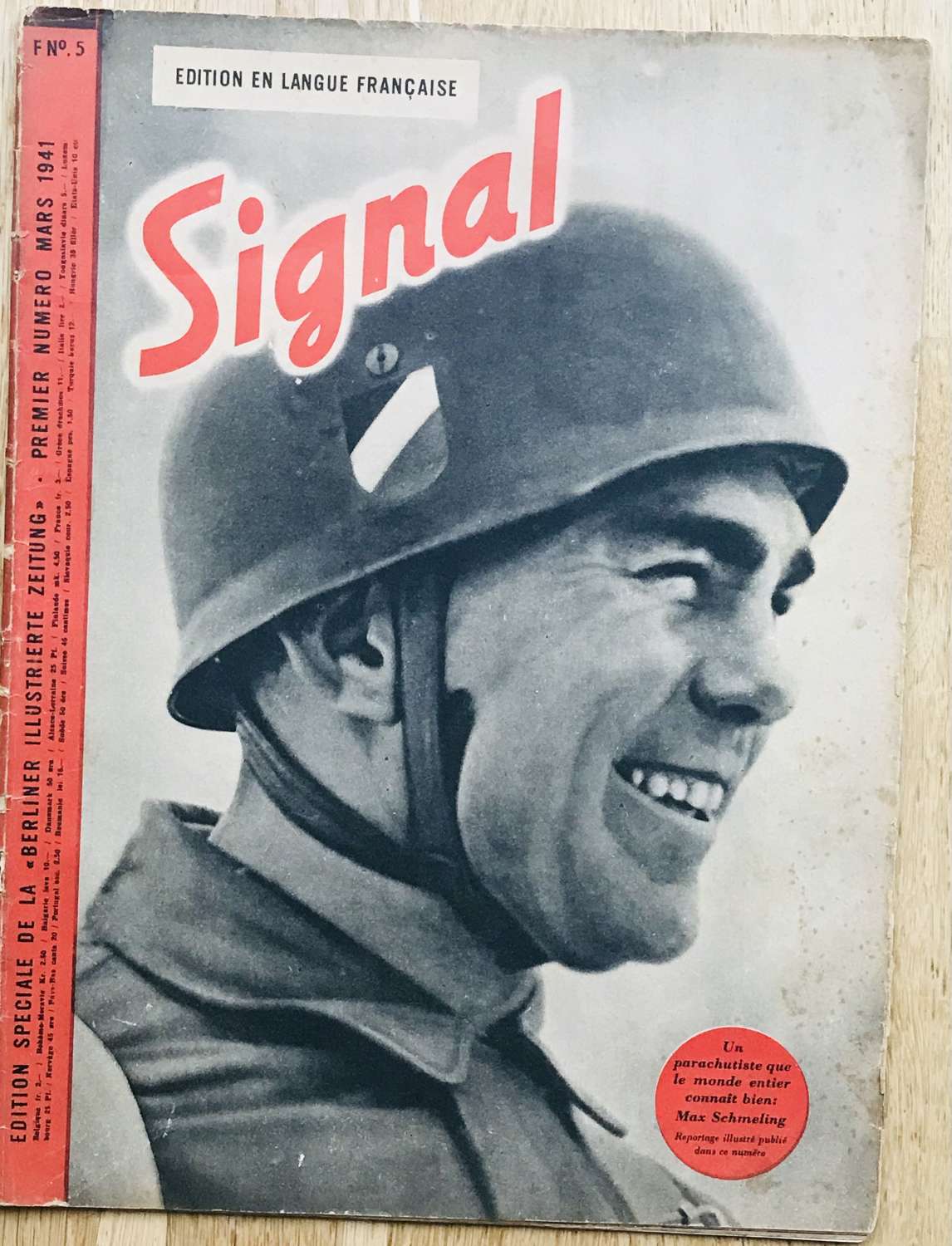 Signal magazine dated March 1941 in French