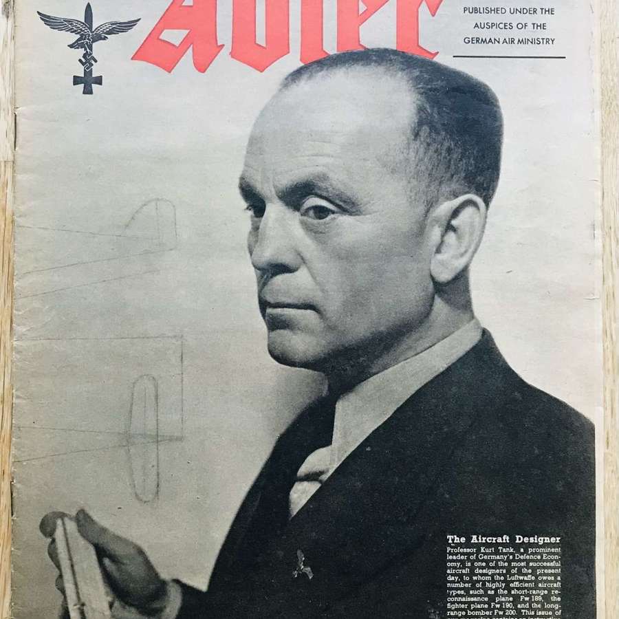 Luftwaffe Alder magazine dated May 1943 in English