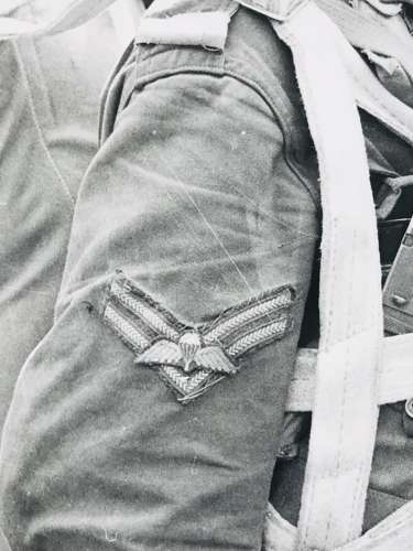 Photo of British Wartime Paratrooper  1944